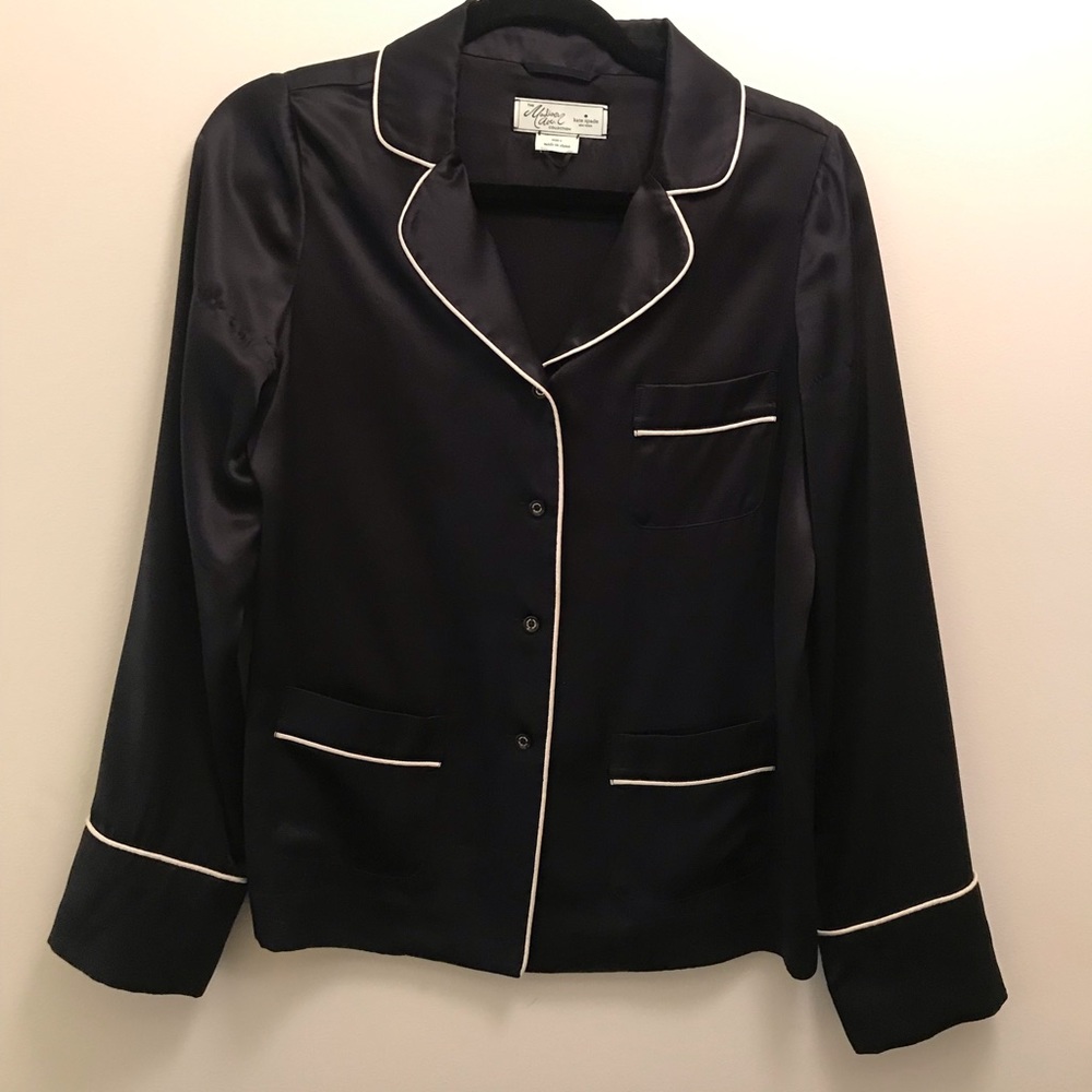 Kate Spade Madison Ave Collection Silk Top